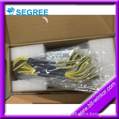 AntMiner S9 14T 14000Gh/s antminer s9 Bitmain S9 Bitcoin Miner 16nm 1372W SHA256 BM1387 Nakamoto 11.8th/s bitcoin miner